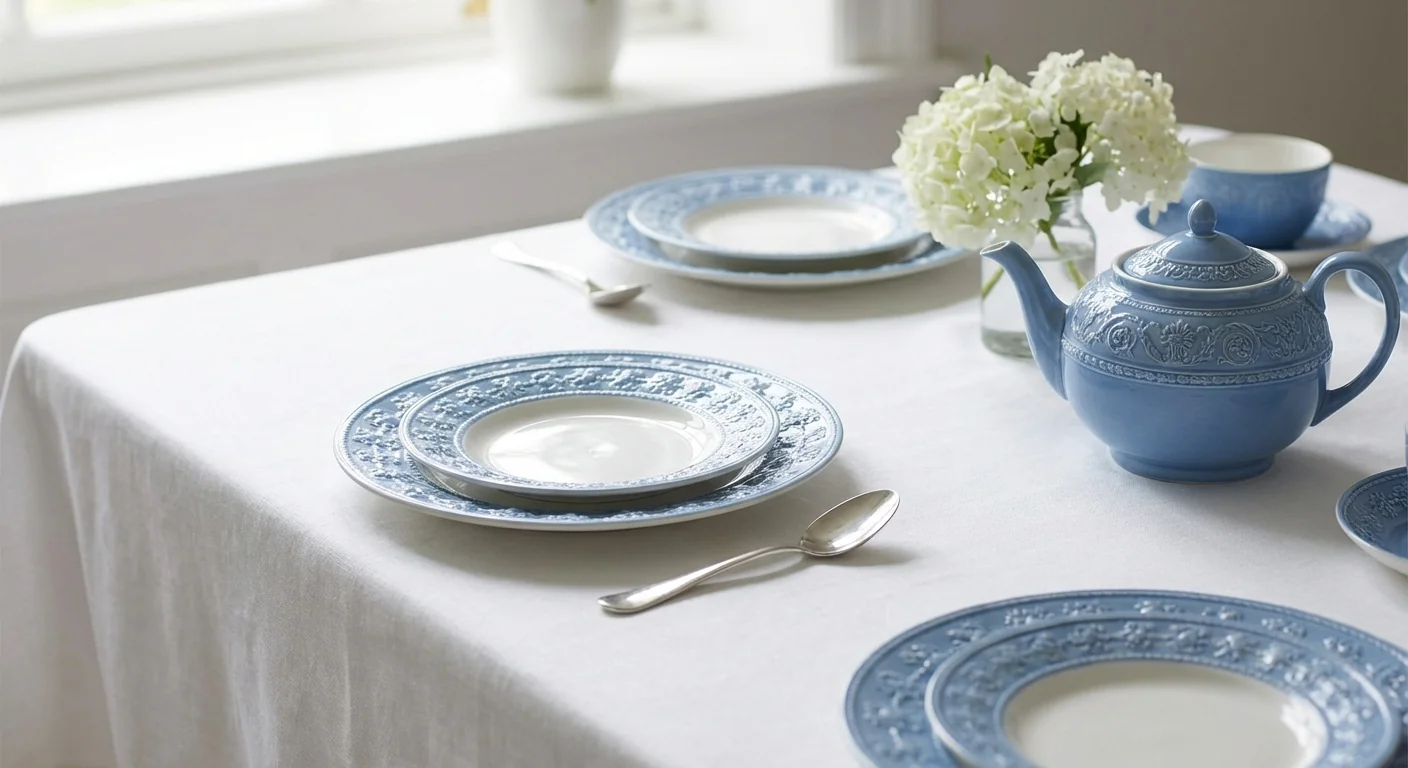 Porcellana blu Wedgwood